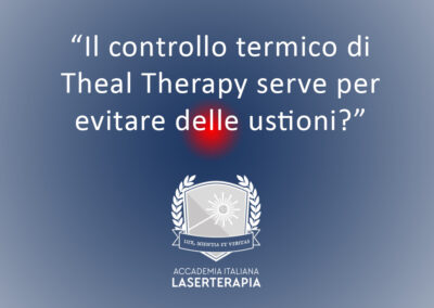 Il controllo termico di Theal Therapy serve per evitare delle ustioni?